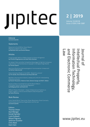 JIPITEC 10 (2) 2019