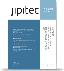 JIPITEC 1 (3) 2010